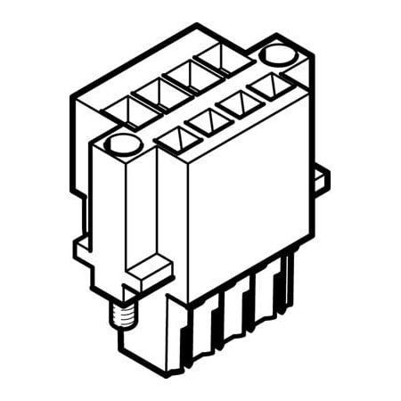 Festo Plug NECC-L2G4-C1-M NECC-L2G4-C1-M